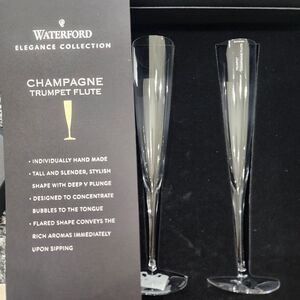 Waterford Trumpet Champagne Flutes
